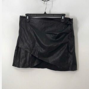 NONchalant Black Mini Skirt